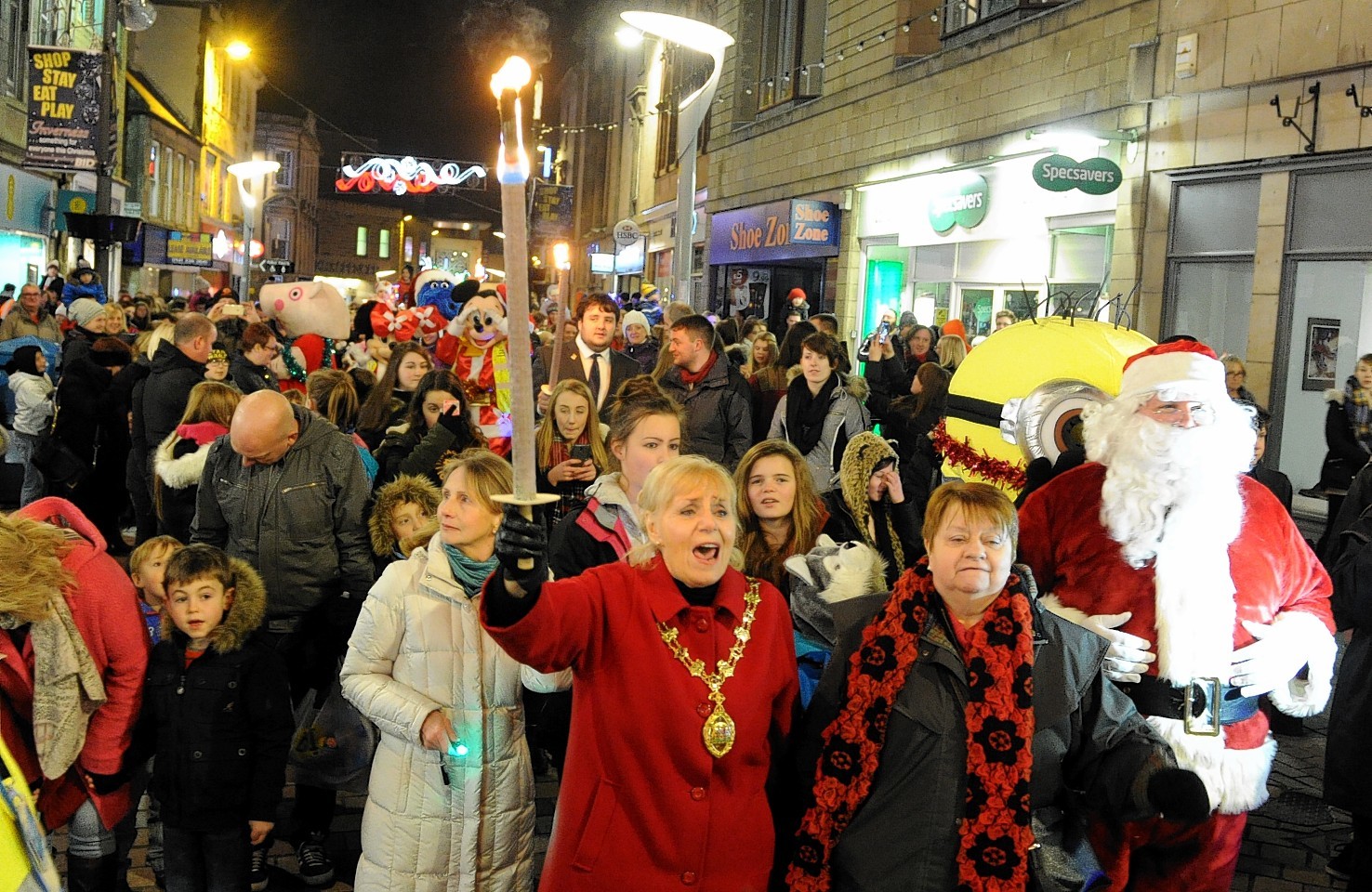 Inverness Christmas lights switch-on