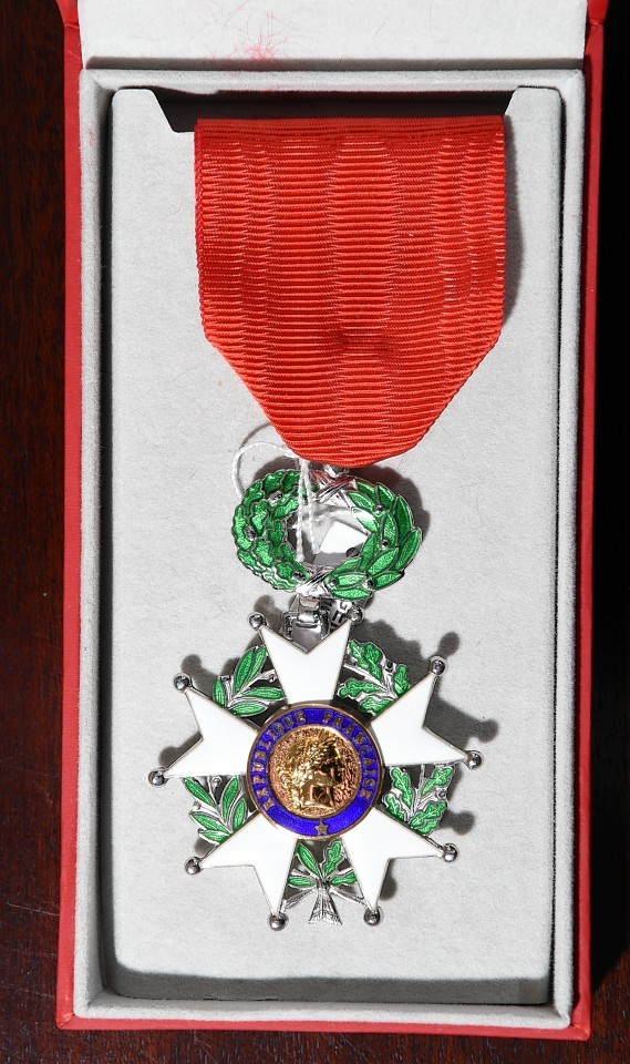 Jim Glennie's medal