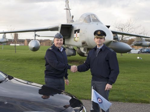 Group Captain Paul Godfrey OBE ADC MA RAF takes the reins from Group Captain Mark Chappell ADC RAF at Royal Air Force Lossiemouth.