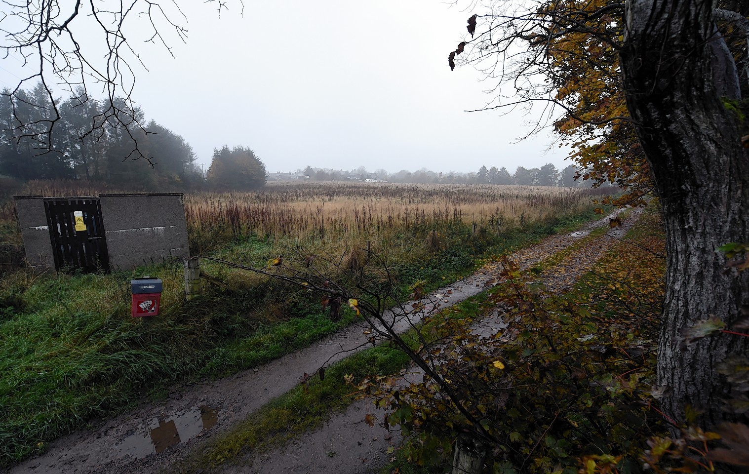Land near Fordyce Terrace where the homes could be built