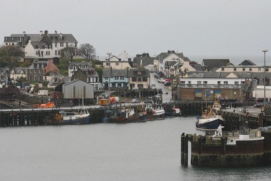 Mallaig Harbour in Lochaber