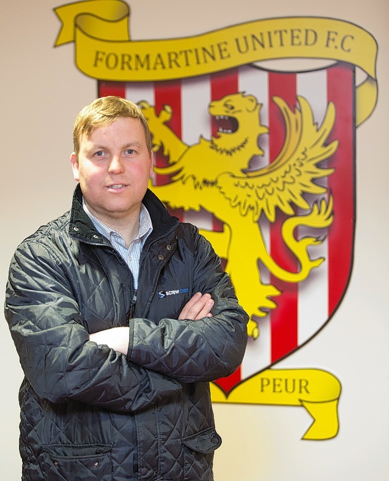 Formartine boss Kris Hunter