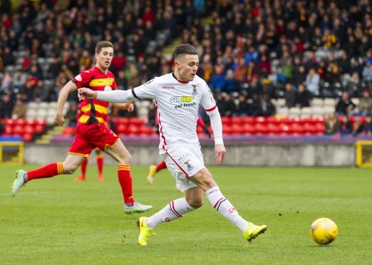 Miles Storey has netted eight goals in 16 games for Inverness since joining on loan from Swindon.