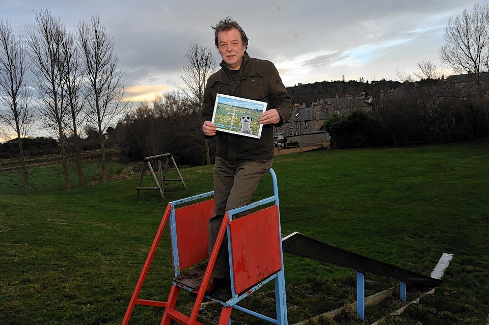 Forres resident Stewart Noble spearheaded opposition to the plans