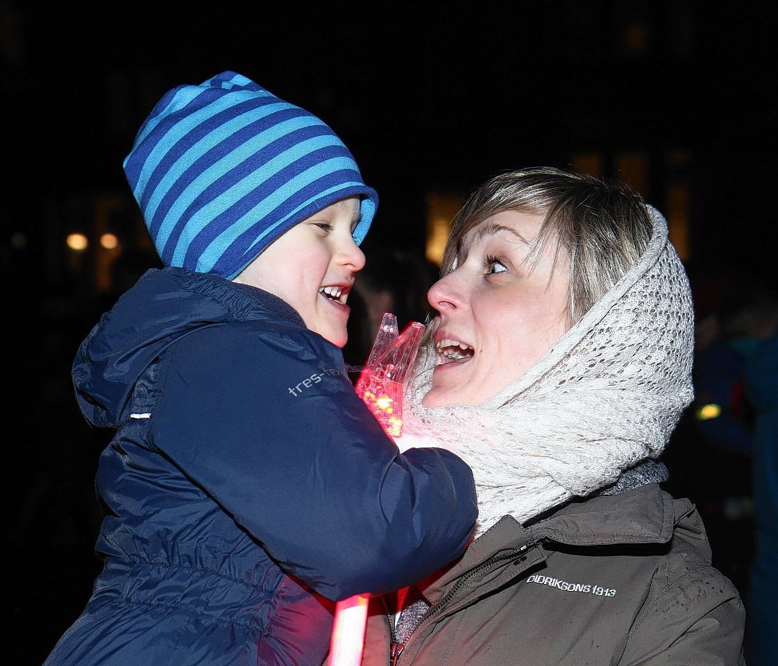 Oban Christmas lights switch-on