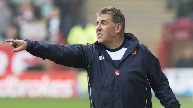 Motherwell manager Mark McGhee