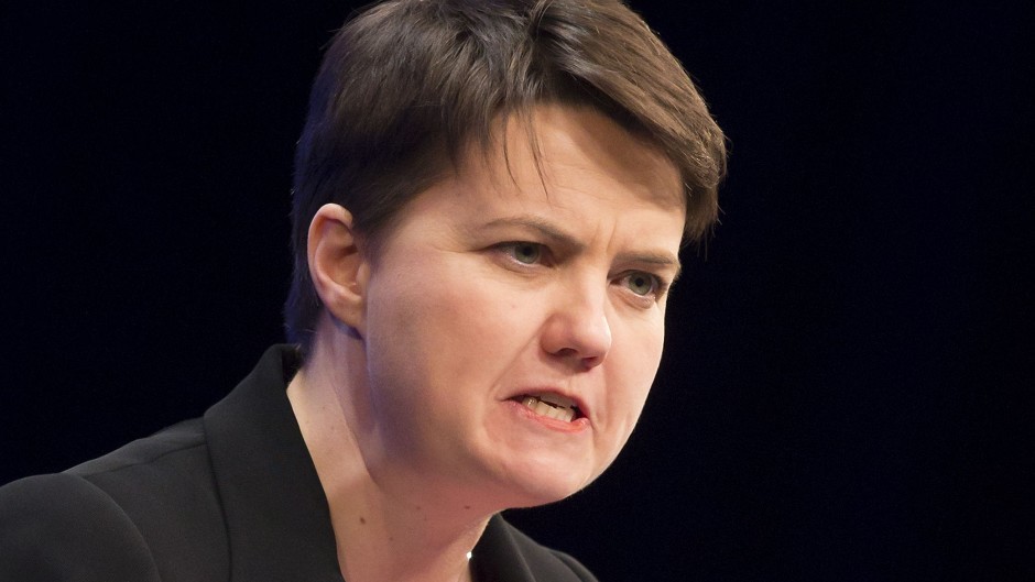 Ruth Davidson has said offenders are showing "contempt" for the NHS