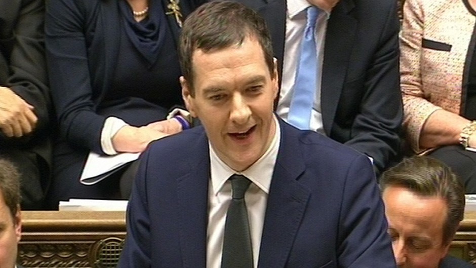 George Osborne said the UK would live within its means