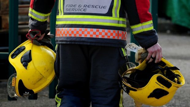 Firefighters were called to the blaze in Ellon