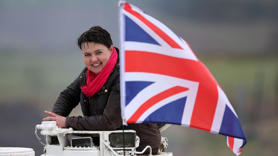 Ruth Davidson backs air strikes in Syria