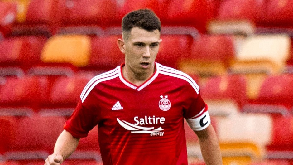 Ryan Jack will captain the Dons in today's semi-final.