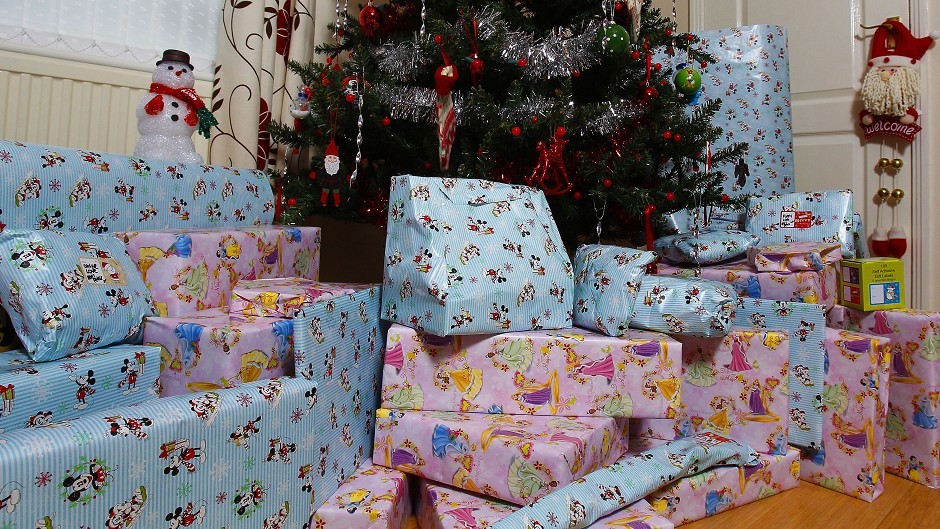Police Scotland have warned people to be careful about where they place their Christmas presents