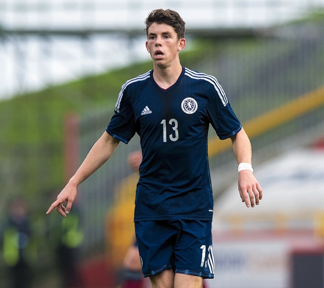 Christie had to pull out of the Scotland Under-21 squad