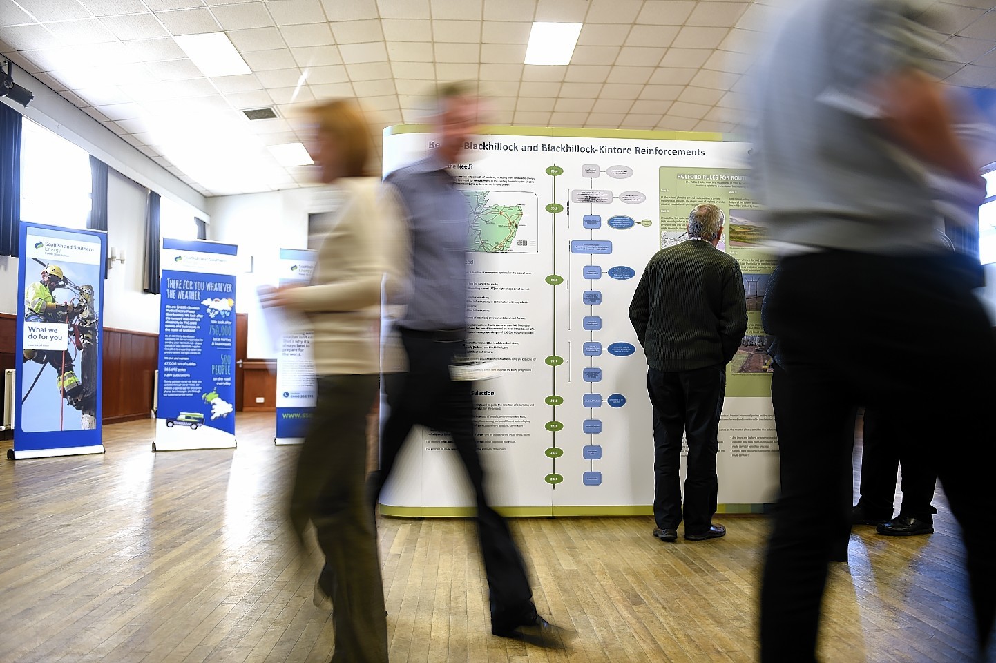 A series of public exhibitions are being held across the north and north east
