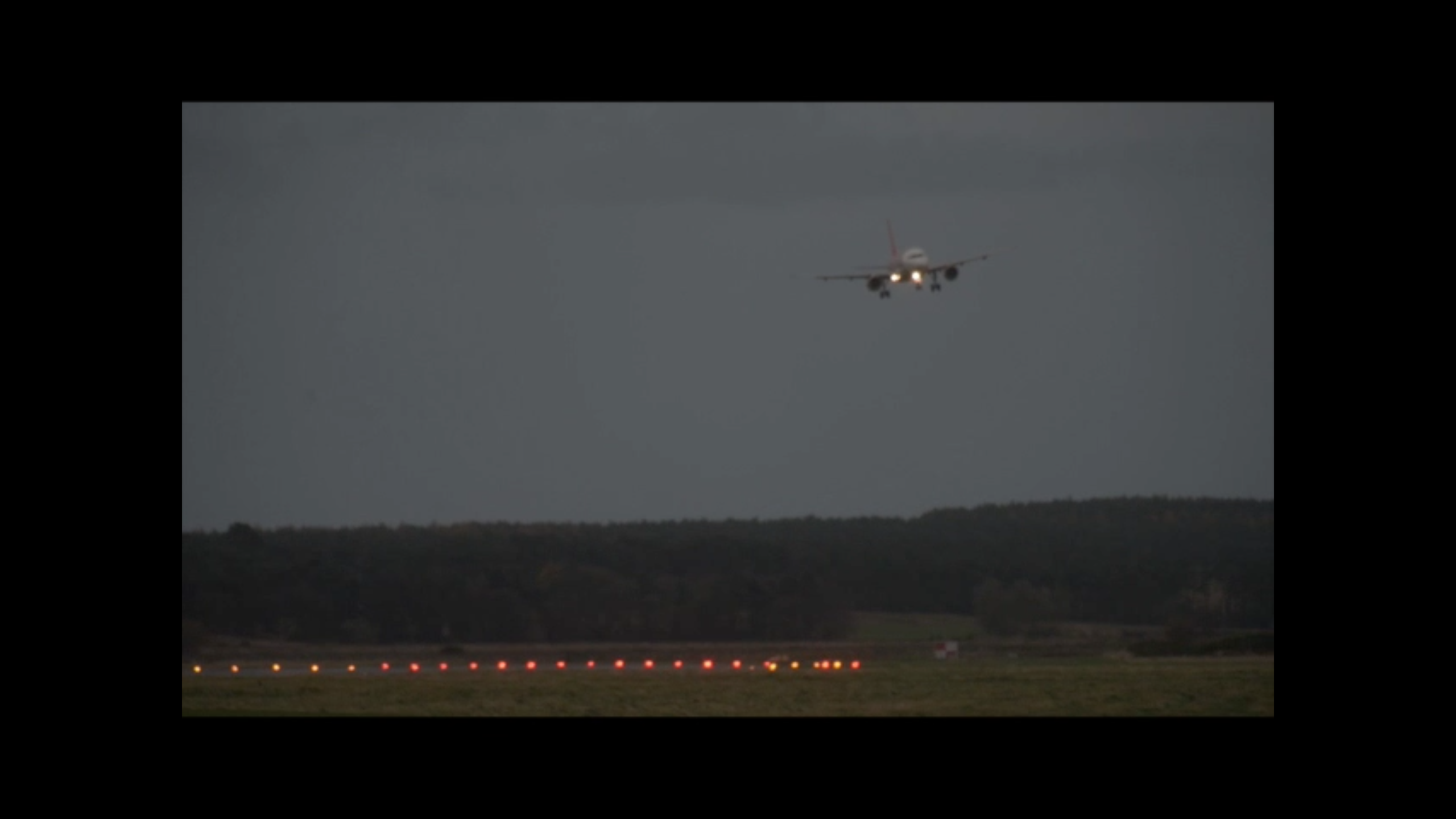 Inverness Airport landing in Storm Abigail
