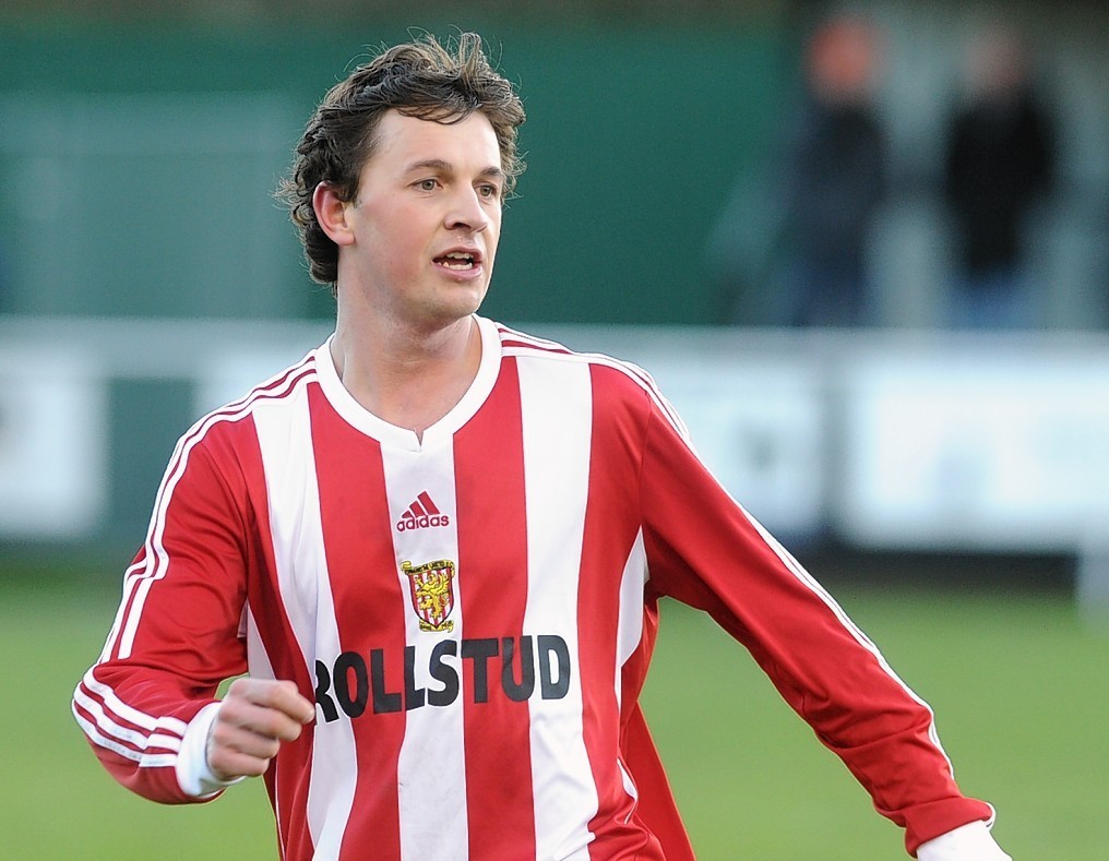 Stuart Anderson was one of two Formartine players to net hat-tricks