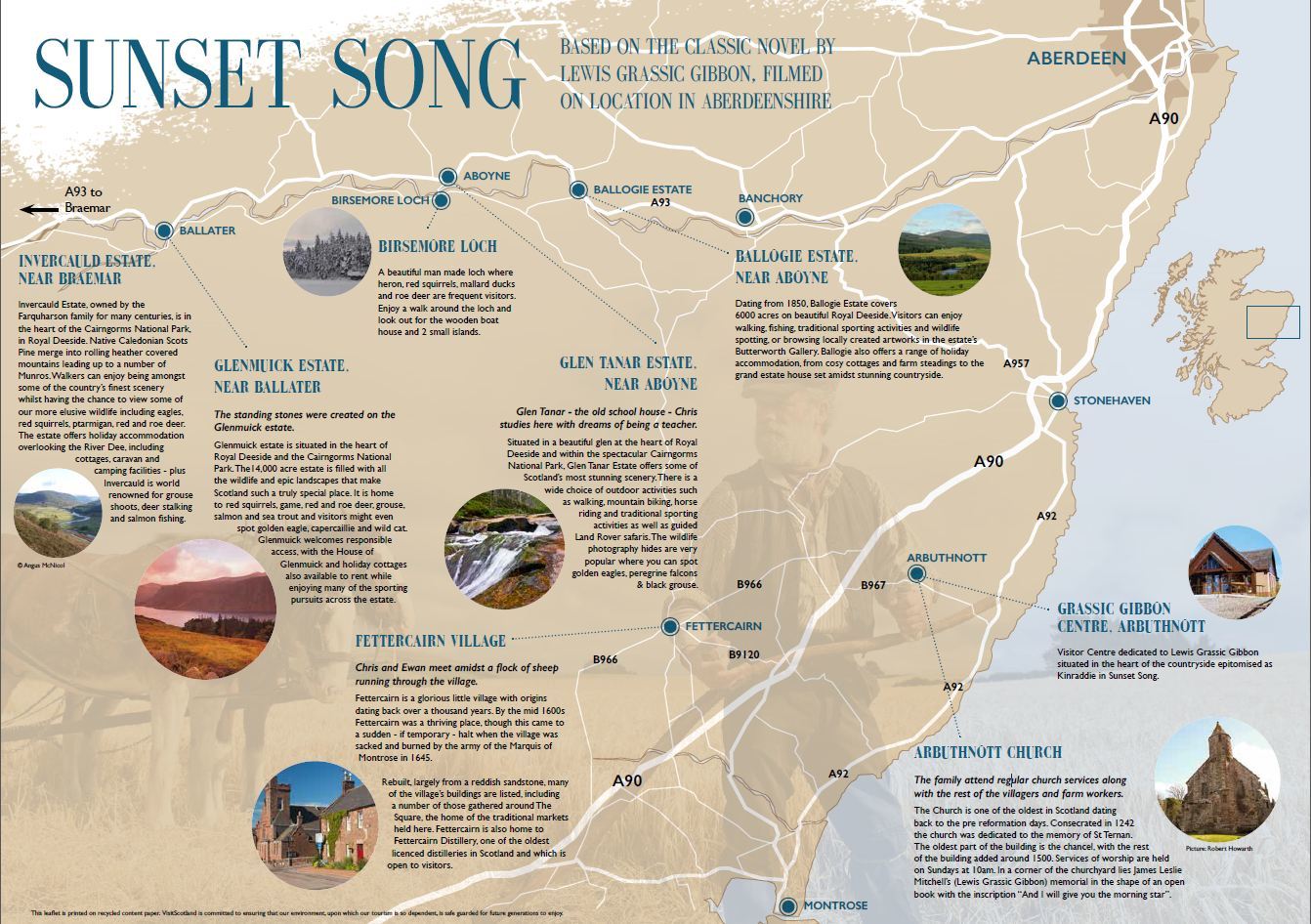 Sunset Song map