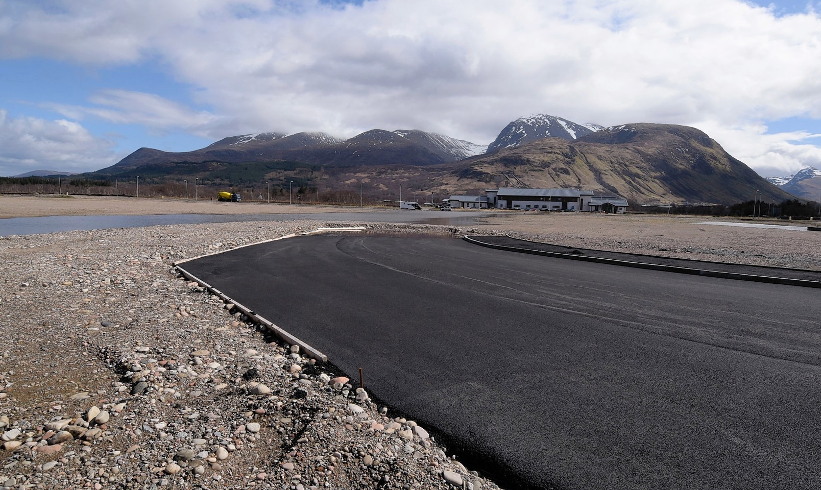 The former Tesco site on Fort William's Blar Mhor.