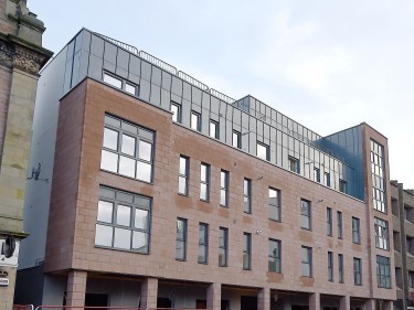 The new Academy Street building.
