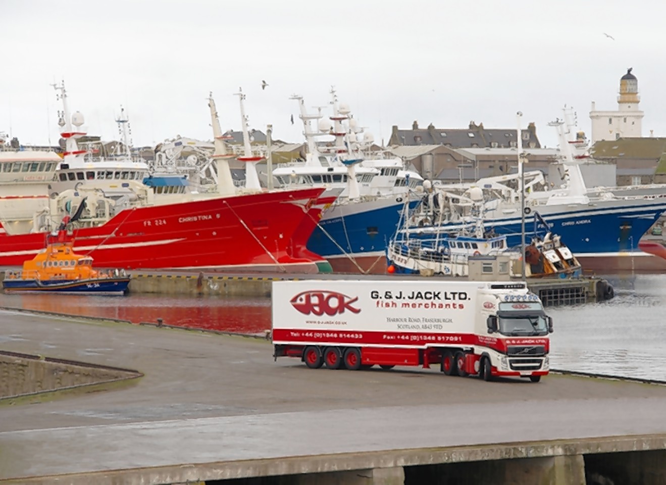 Trailers made by Fraserburgh firm Gray & Adams can be seen in all sorts of places