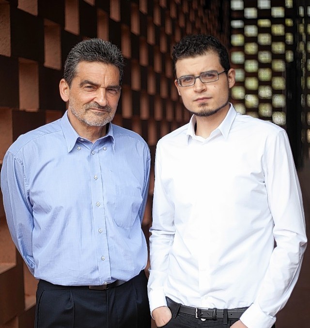 Albrecht Ebensperger, left, and his son, Jonas are among the family founders behind PUNI