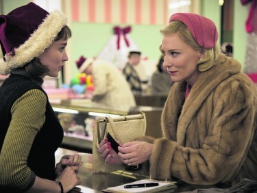 Rooney Mara and Cate Blanchett