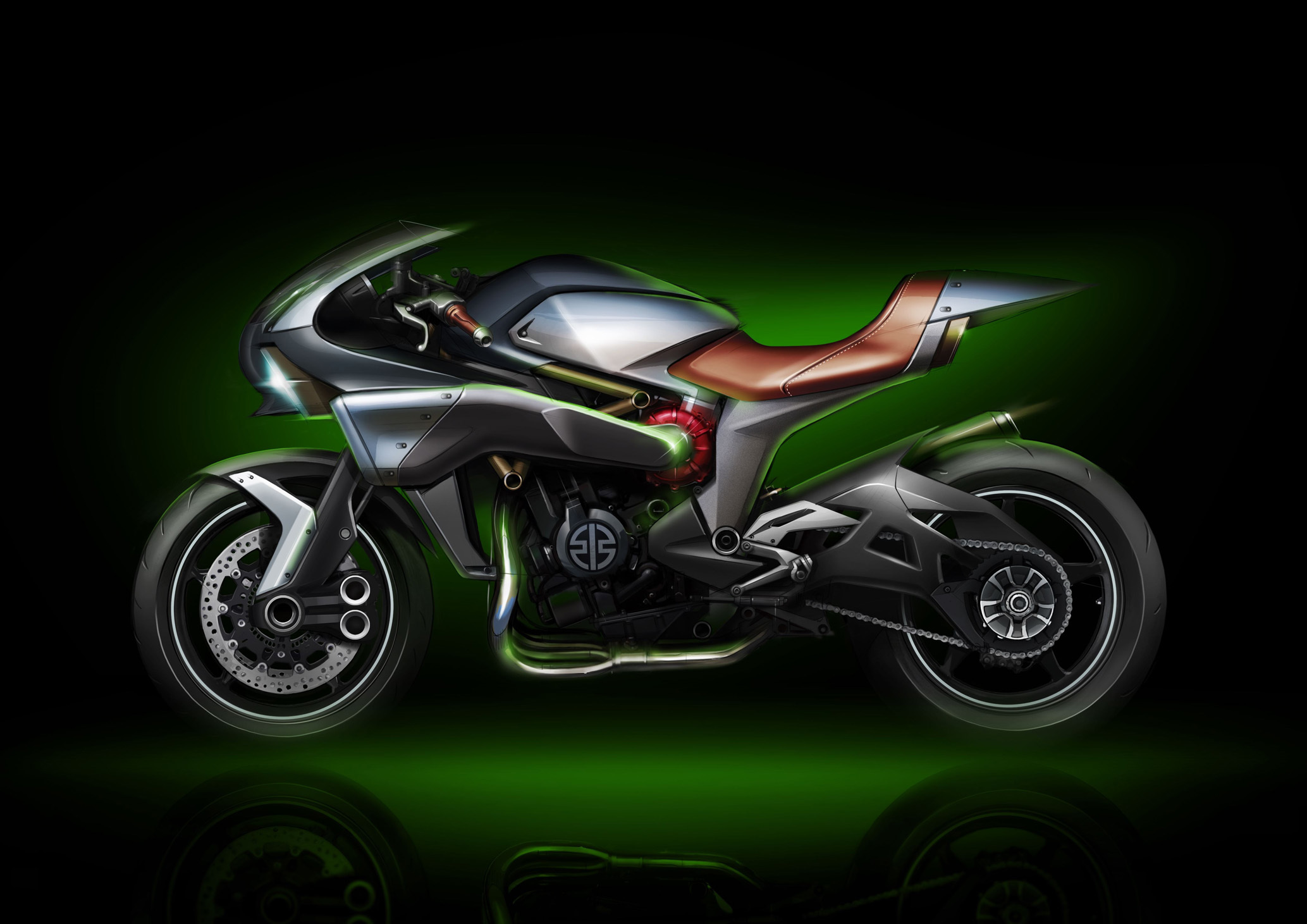 2015 Kawasaki SC 01 'Spirit Charger' concept