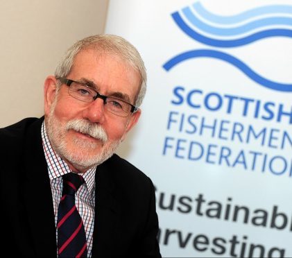 Bertie Armstrong of the Scottish Fishermen's Federation