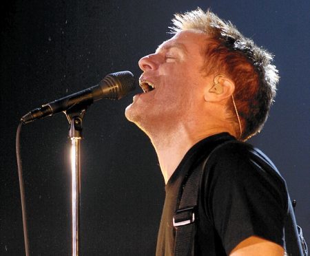 Bryan Adams performs live at AECC back in Autumn of 2004