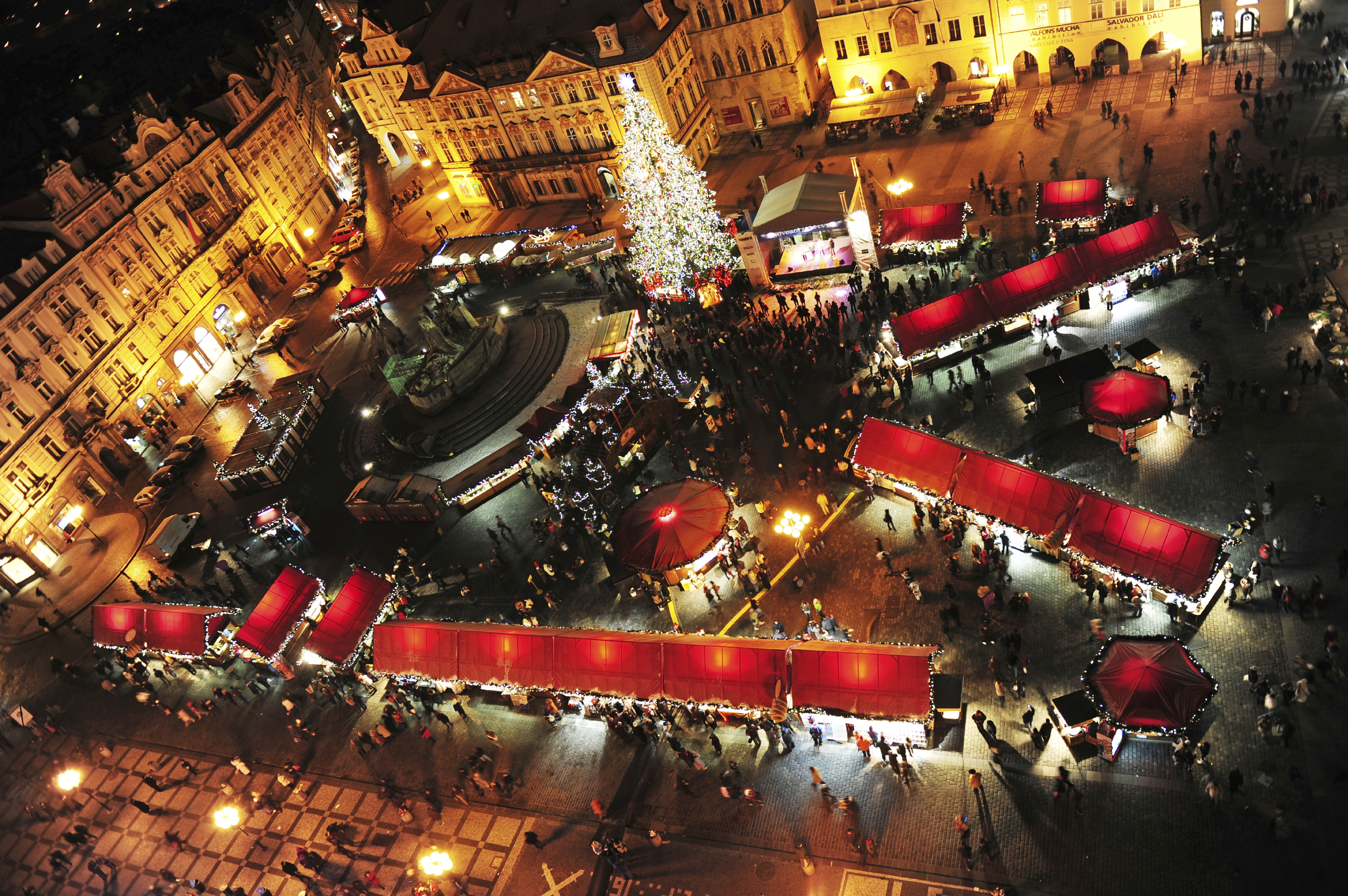 Christmas market in the Old Town Square