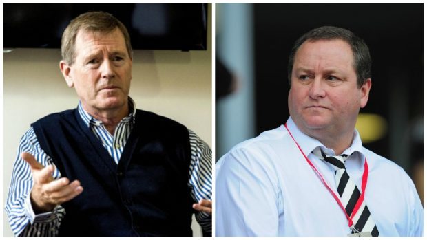 Dave King and Mike Ashley are in a long running dispute