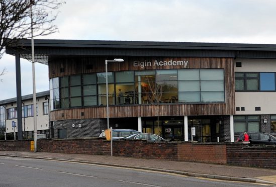 Elgin Academy. Picture by Gordon Lennox