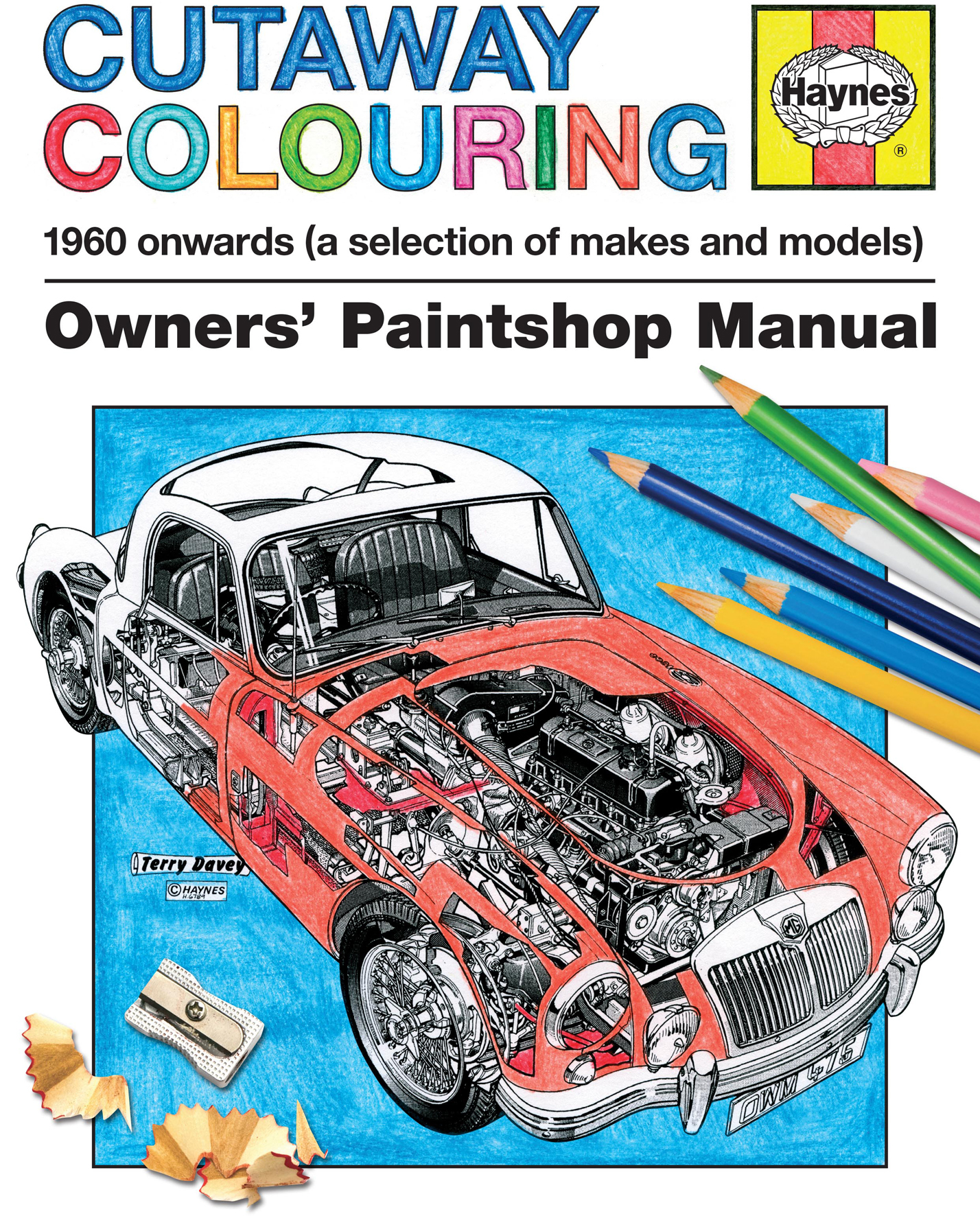Haynes Cutaway Colouring Owners’ Paintshop Manual