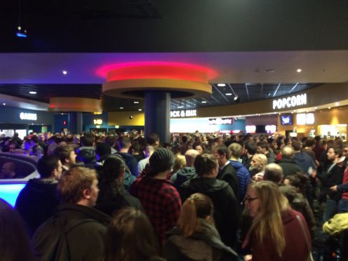 Midnight screenings of Star Wars: The Force Awakens in Aberdeen's Union Square