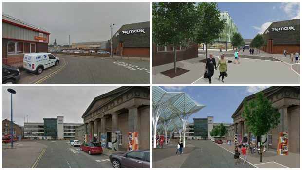 A before and after look at the plans for Inverness