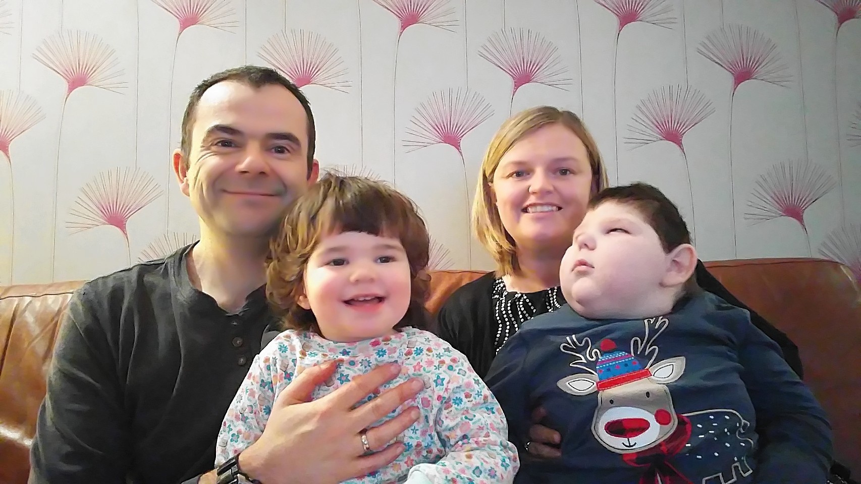 Joanne Jamieson and her husband, Euan, spend every day looking after their son, Rory who has cerebral palsy