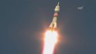 The rocket carrying Briton Tim Peake on his landmark flight to the International Space Station