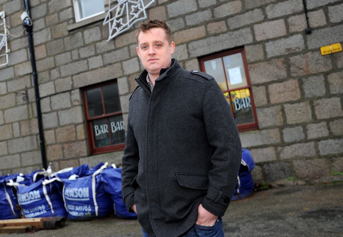 Steve MacDonald hopes to have the new-look Kintore Arms Inn up and running by March