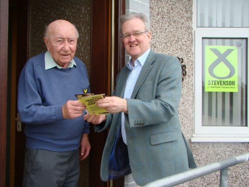 Bob Ritchie an SNP stalwart