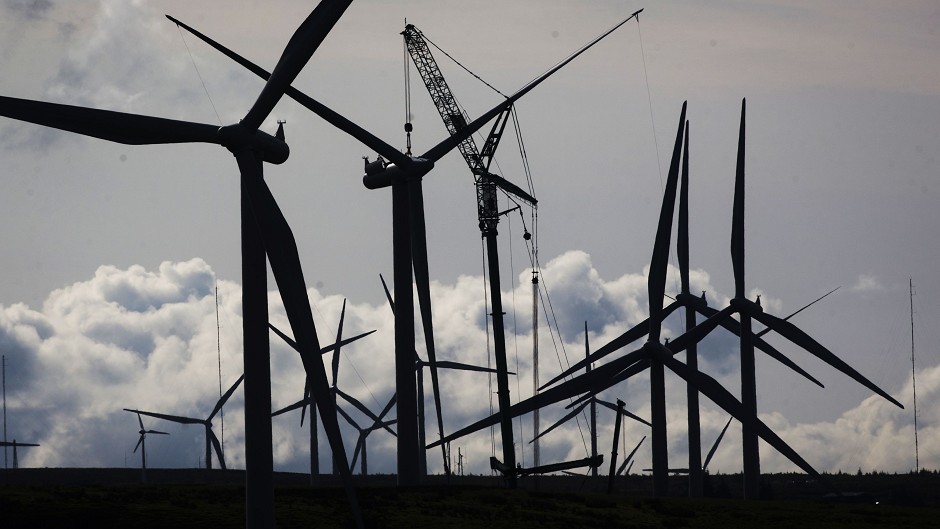 Views are being sought about a windfarm plan for Yell.