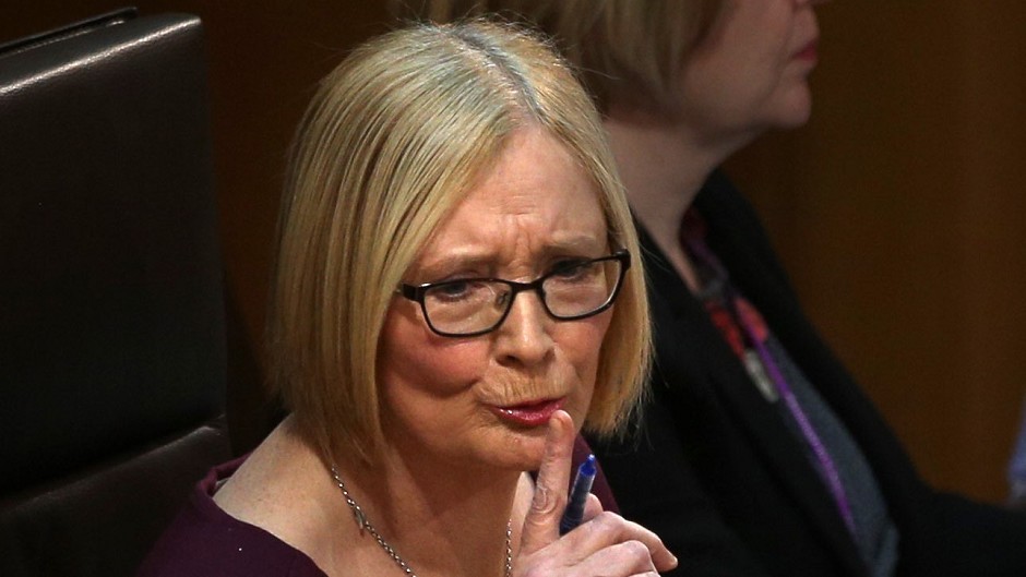 Tricia Marwick said the UK-wide Trade Union Bill does not alter the legislative competence of the Scottish Parliament