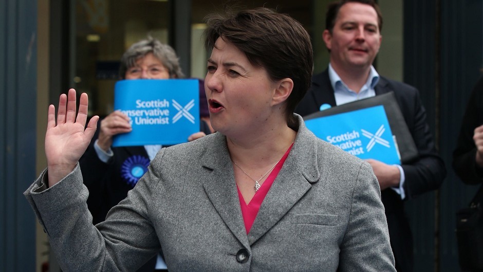 Ruth Davidson said the Conservatives would be an alternative voice which will stand up to the SNP's plans for separation