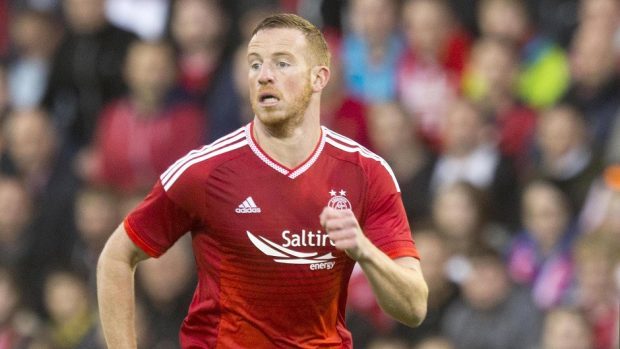 Aberdeen's Adam Rooney was on the scoresheet in a win at Dundee