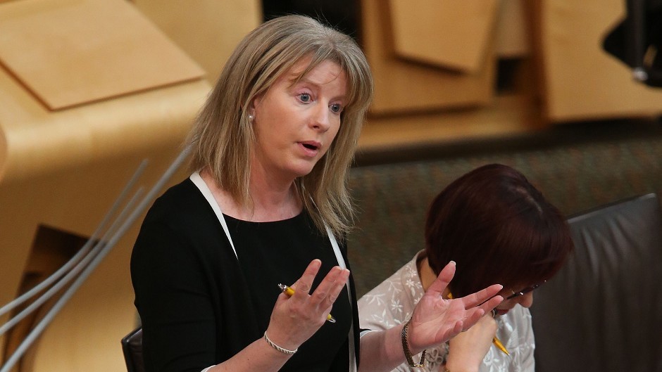 Shona Robison said so-called bed blocking remained an issue in the Scottish NHS