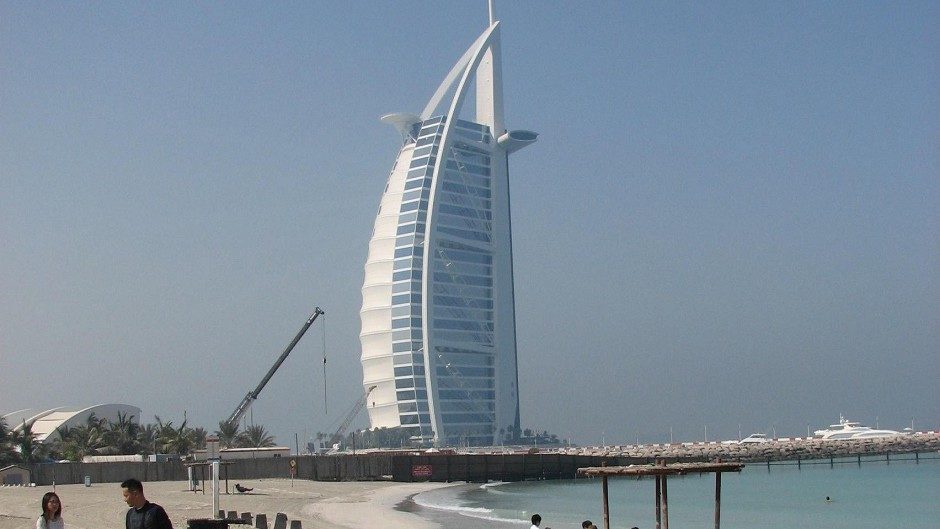 Burj al Arab hotel in Dubai