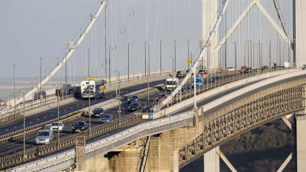 The Forth Road Bridge has been closed due to high winds