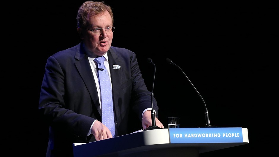 David Mundell said that Scotland is moving to a higher-wage, lower-tax society