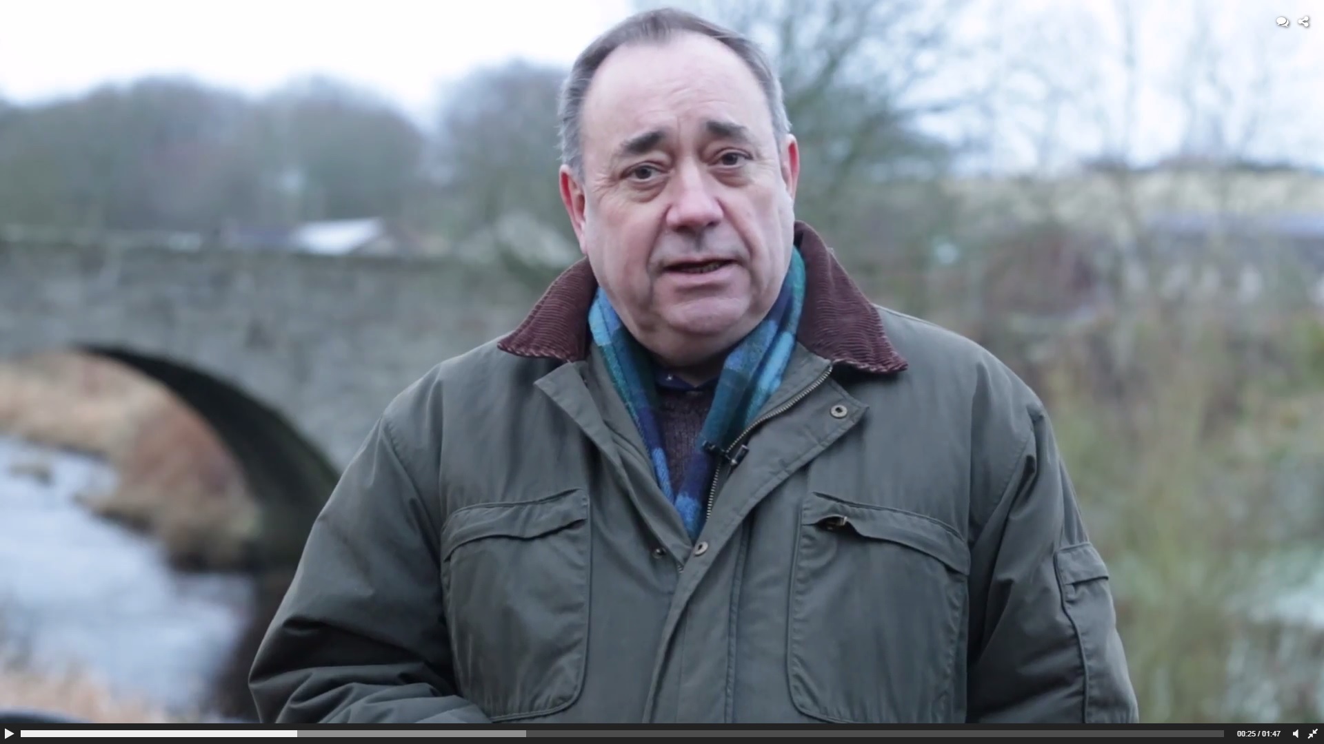 Alex Salmond discusses the Forth Crossing