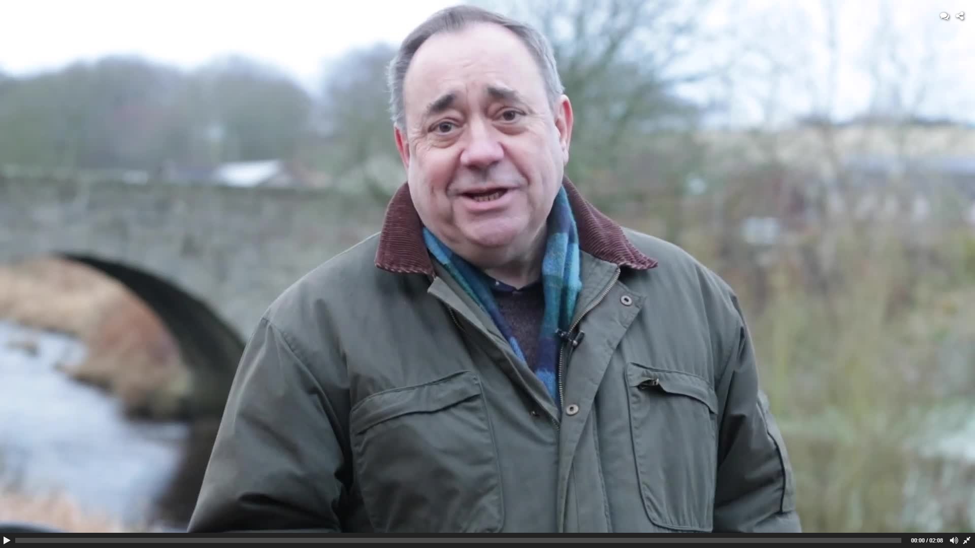 Alex Salmond while he was MP for Gordon.