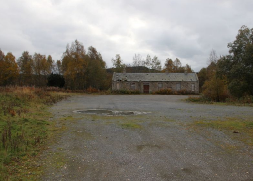 The old Highland rail station has fallen into disrepair